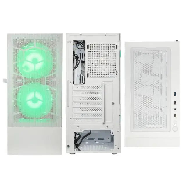 Кутия Kolink Observatory MX Mesh ARGB TG Mid-Tower Бял