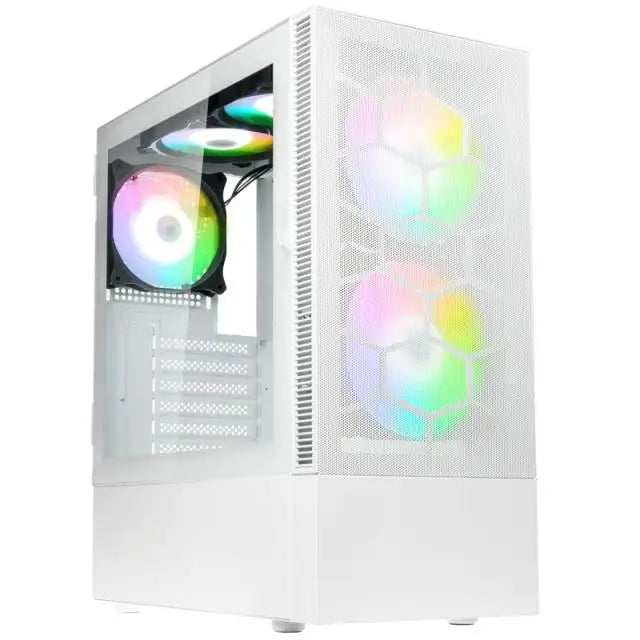 Кутия Kolink Observatory MX Mesh ARGB TG Mid-Tower Бял