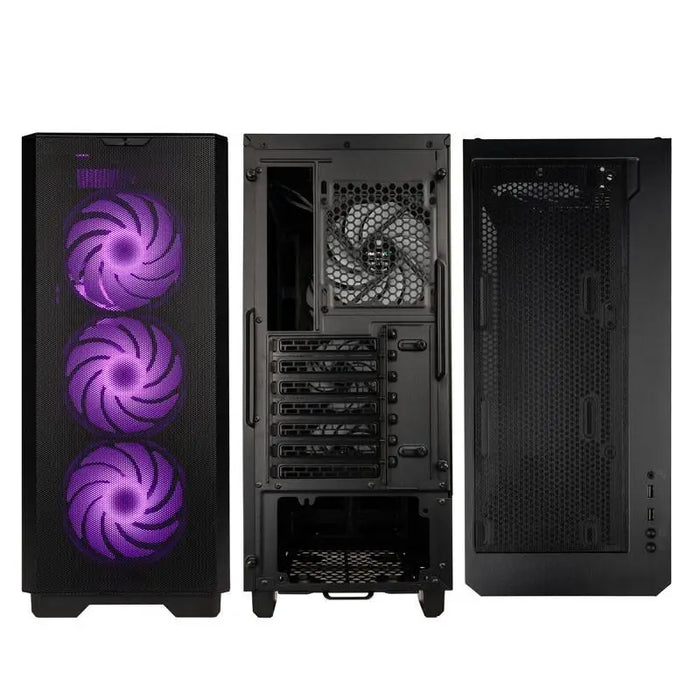 Кутия Kolink Unity Solar ARGB Mesh Mid-Tower Black