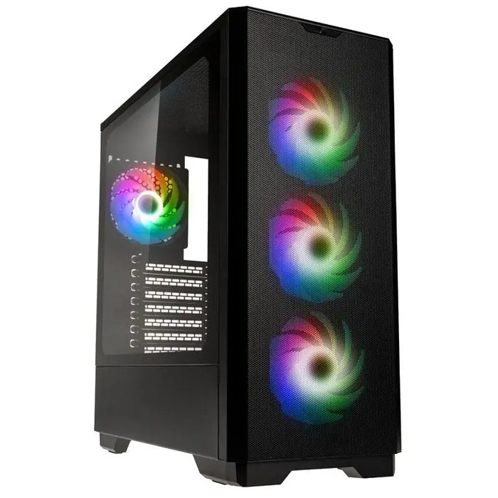 Кутия Kolink Unity Solar ARGB Mesh Mid-Tower Black