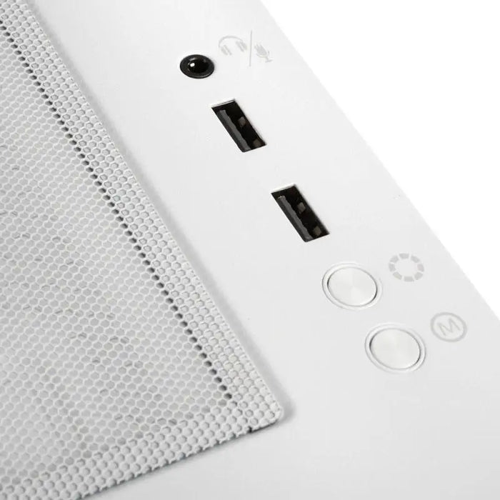 Кутия Kolink Unity Solar ARGB Mesh Mid-Tower White