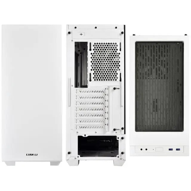 Кутия Lian-Li LANCOOL 205 Mid-Tower Tempered Glass Бяла