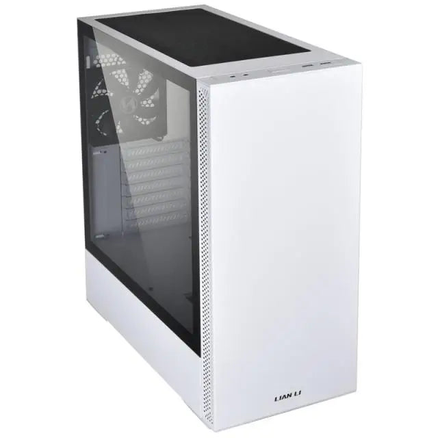 Кутия Lian-Li LANCOOL 205 Mid-Tower Tempered Glass Бяла