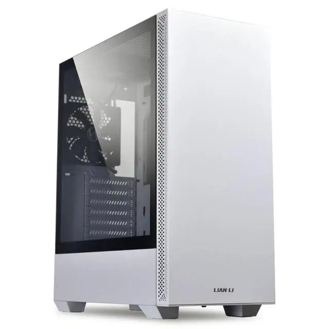 Кутия Lian-Li LANCOOL 205 Mid-Tower Tempered Glass Бяла