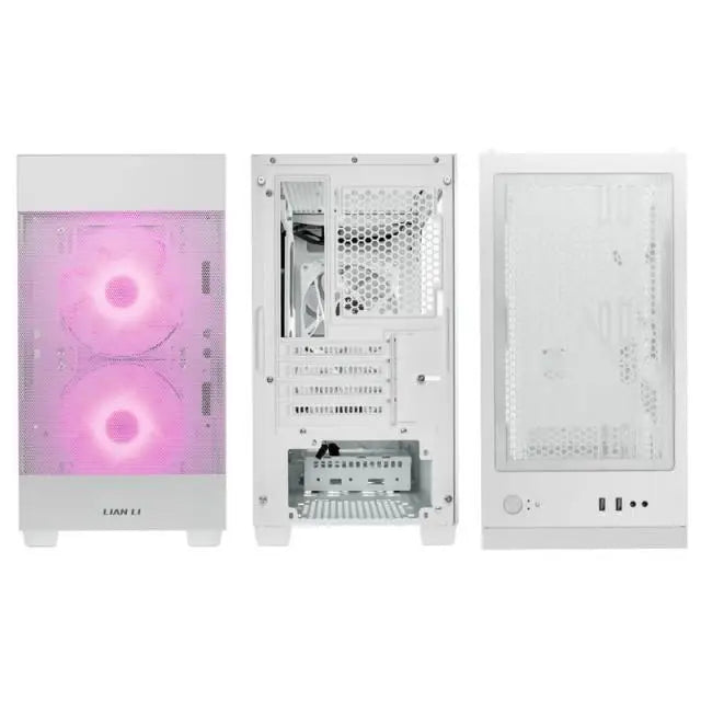 Кутия Lian-Li LANCOOL 205M Mesh Snow Micro-Tower