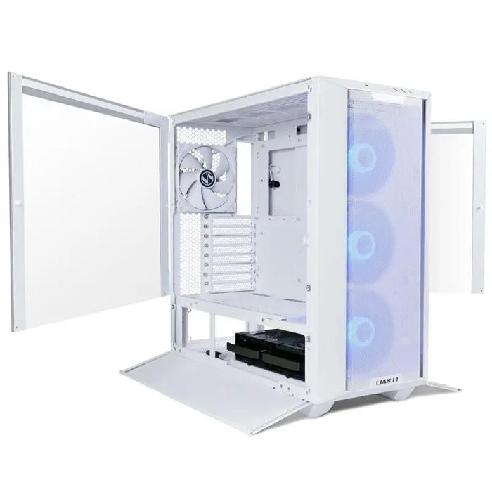 Кутия Lian-Li LANCOOL III RGB Mid-Tower Tempered Glass Бяла