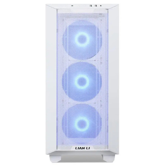 Кутия Lian-Li LANCOOL III RGB Mid-Tower Tempered Glass Бяла