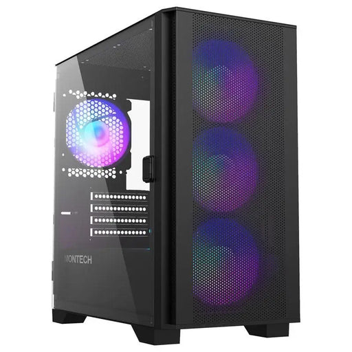 Кутия MONTECH AIR 100 ARGB TG Micro-ATX Черна