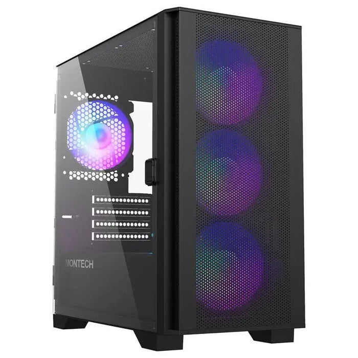 Кутия MONTECH AIR 100 ARGB TG Micro-ATX Черна