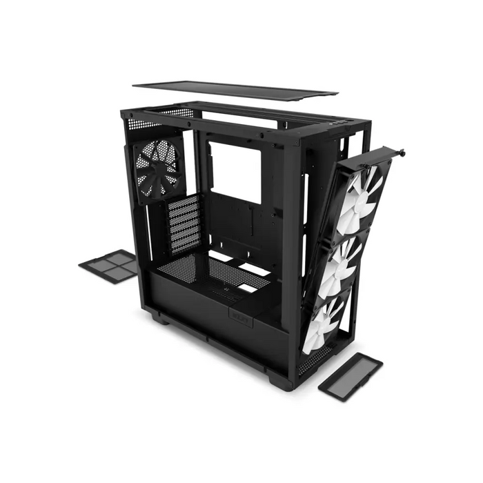 Кутия NZXT H7 Elite 2023 Matte Black Mid-Tower