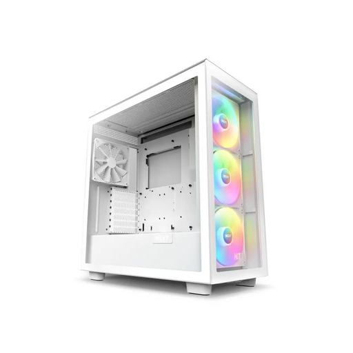 Кутия NZXT H7 Elite 2023 Matte White Mid-Tower