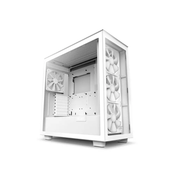 Кутия NZXT H7 Elite 2023 Matte White Mid-Tower