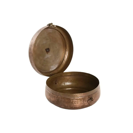 Кутия за бижута Home ESPRIT Мед Месинг 25 x 25 x 10 cm