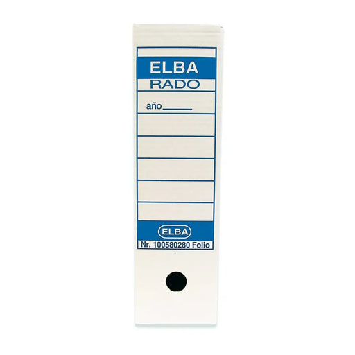 Кутия за Файлове Elba Бял Din A4
