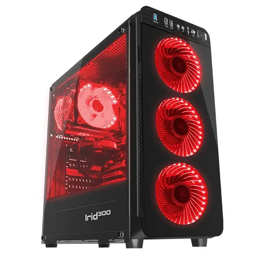 Кутия за компютър Genesis Case Irid 300 Red