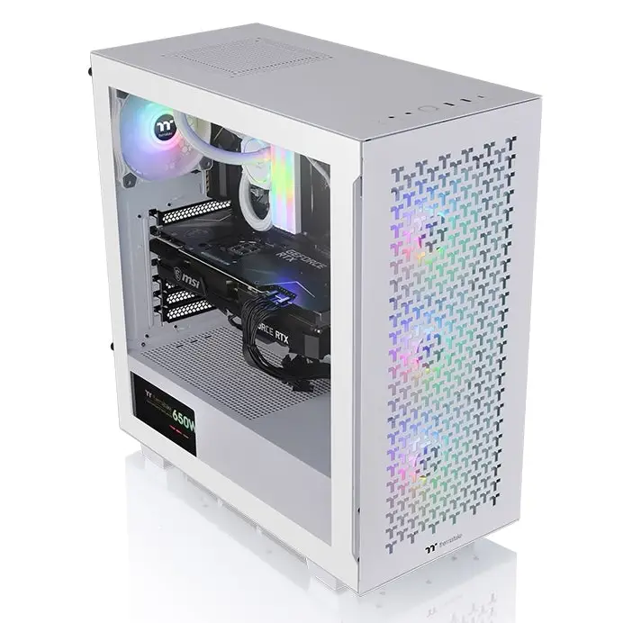 Кутия за компютър Thermaltake V350 TG ARGB Air Snow
