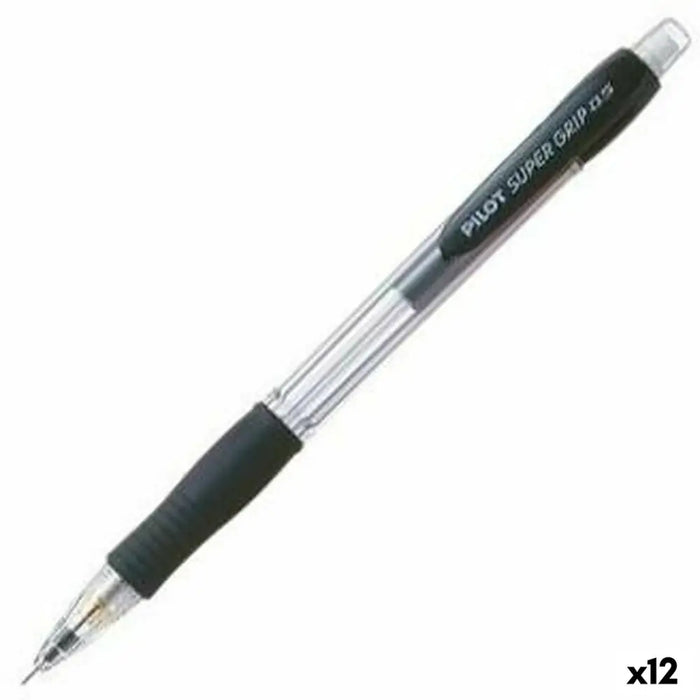 Кутийка за Пълнители за Химикал Pilot Super Grip Черен 0,5