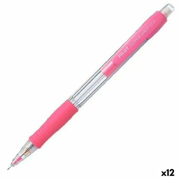 Кутийка за Пълнители за Химикал Pilot Super Grip Розов 0,5