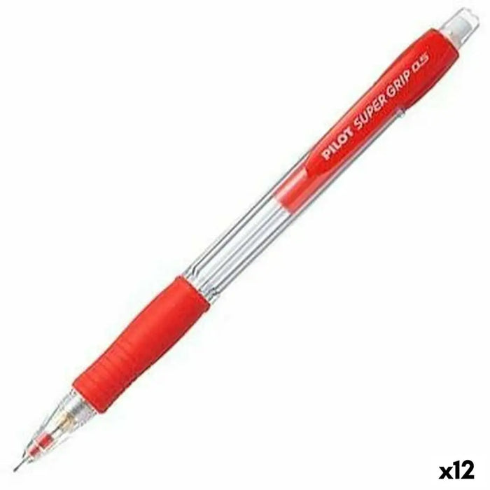 Кутийка за Пълнители за Химикал Pilot Super Grip Червен 0,5