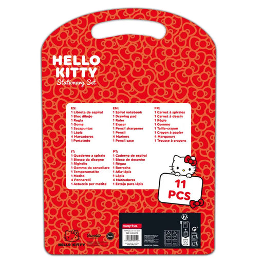 Кутийка за Пълнители за Химикал Hello Kitty Iconic Бял
