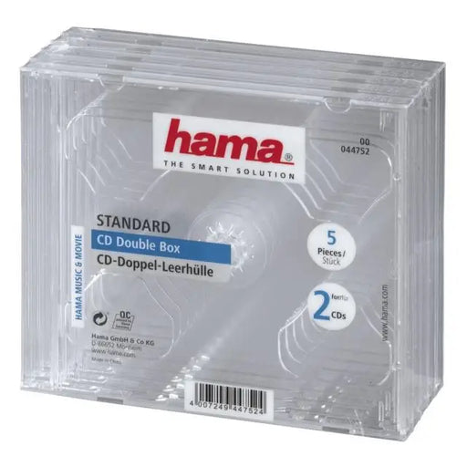 Кутийка за CD/DVD HAMA Double Jewel Case