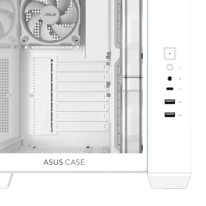 Кутия ASUS A32 PLUS Tempered Glass + 4 ARGB Вентилатора