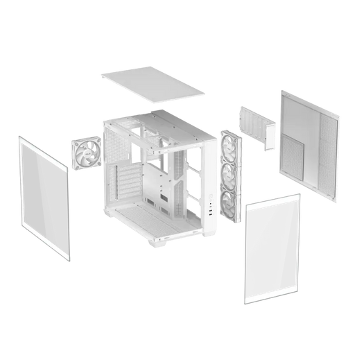 Кутия ASUS A32 PLUS Tempered Glass + 4 ARGB Вентилатора