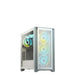 Кутия Corsair 4000D Airflow Mid Tower Tempered Glass Бяла