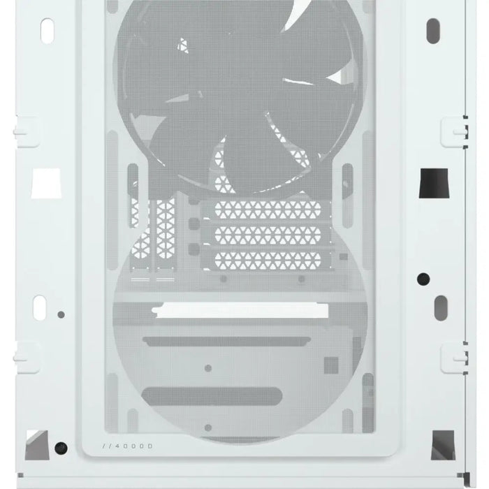 Кутия Corsair 4000D Airflow Mid Tower Tempered Glass Бяла