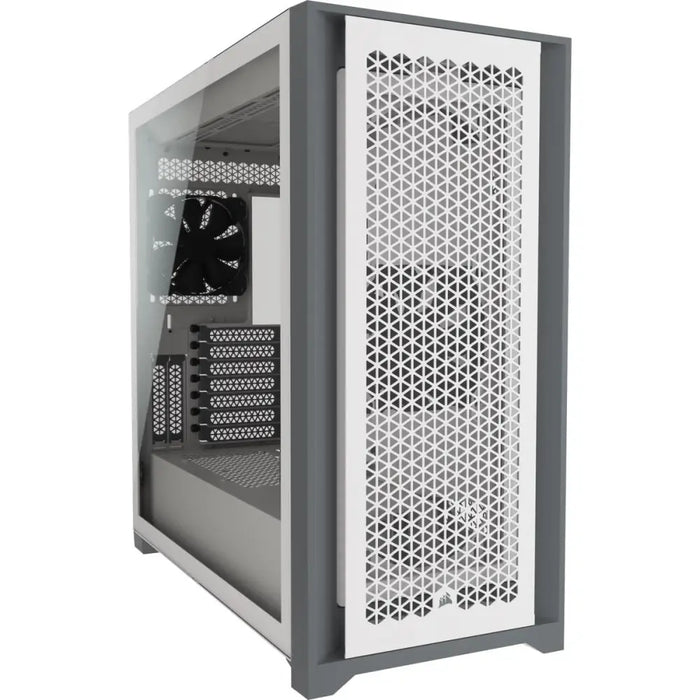 Кутия Corsair 5000D Airflow Mid Tower Tempered Glass Бяла