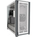 Кутия Corsair 5000D Airflow Mid Tower Tempered Glass Бяла