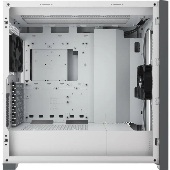 Кутия Corsair 5000D Airflow Mid Tower Tempered Glass Бяла