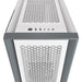 Кутия Corsair 5000D Airflow Mid Tower Tempered Glass Бяла