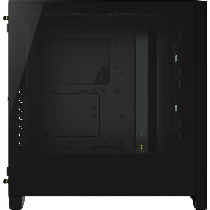 Кутия Corsair iCUE 4000X RGB Mid Tower Tempered Glass Черна