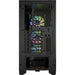 Кутия Corsair iCUE 4000X RGB Mid Tower Tempered Glass Черна