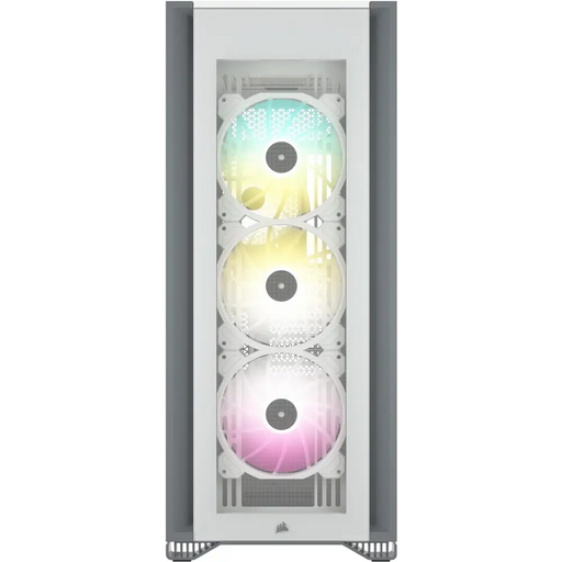 Кутия Corsair iCUE 7000X RGB Full Tower Tempered Glass Бяла