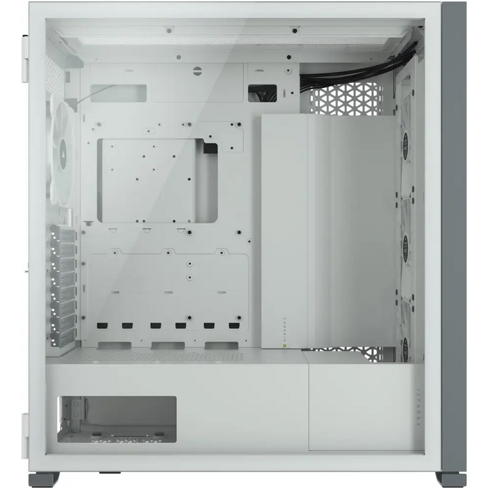 Кутия Corsair iCUE 7000X RGB Full Tower Tempered Glass Бяла