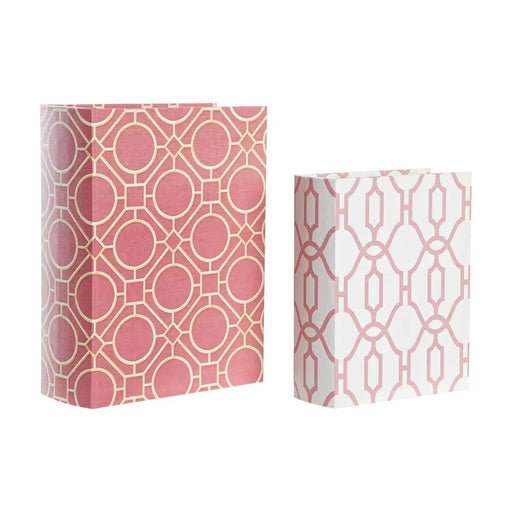 Кутия DKD Home Decor Книга Пластно Дървен 20 x 8 x 26 cm (2