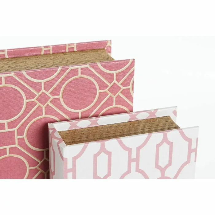 Кутия DKD Home Decor Книга Пластно Дървен 20 x 8 x 26 cm (2