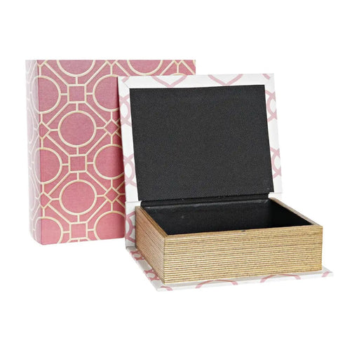 Кутия DKD Home Decor Книга Пластно Дървен 20 x 8 x 26 cm (2