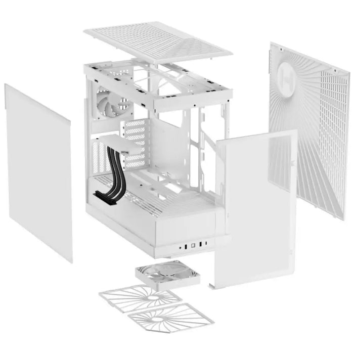 Кутия HYTE Y40 Tempered Glass Mid-Tower Бяло