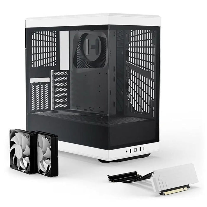 Кутия HYTE Y40 Tempered Glass Mid-Tower Бяло и Черно
