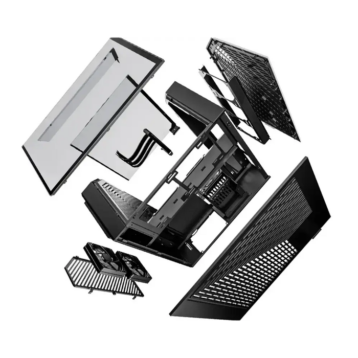 Кутия HYTE Y60 Tempered Glass Mid-Tower Черна