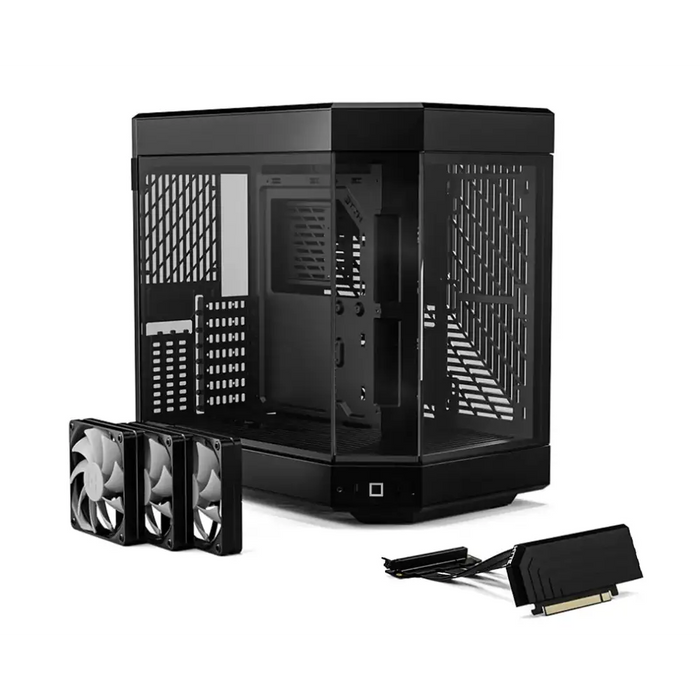 Кутия HYTE Y60 Tempered Glass Mid-Tower Черна