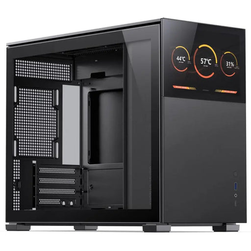Кутия Jonsbo D31 Screen TG mATX Черна