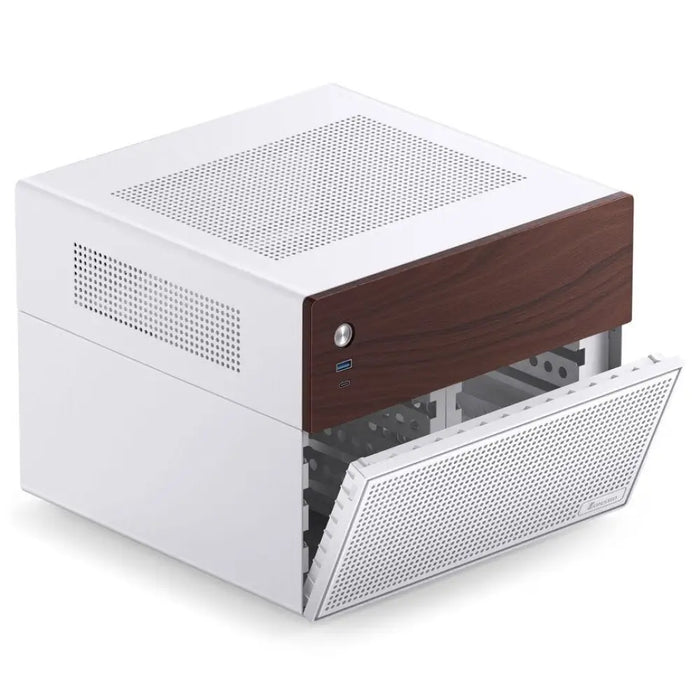 Кутия Jonsbo N4 NAS m-ATX Бяла