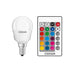 КУТИЯ LED ЛАМПИ CLP25 RGB REM 4.2W/827 230V FR E14 LEDVANCE
