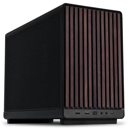 Кутия Lian Li DAN A3-mATX Wood Edition Micro Tower