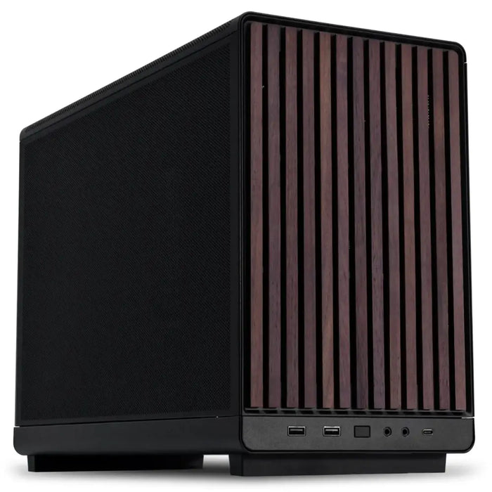 Кутия Lian Li DAN A3-mATX Wood Edition Micro Tower