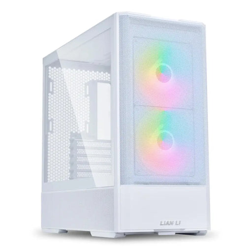 Кутия Lian Li LANCOOL 207 Mid-Tower Tempered Glass Бяло